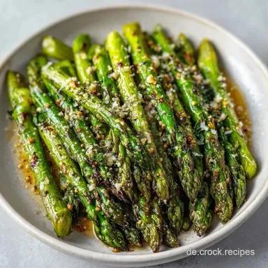 Gr&uuml;ner Spargel mit Parmesan Rezeptkarte