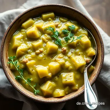Gr&uuml;nkohleintopf wie von Oma: Herzhaft & Einfach! Rezeptkarte