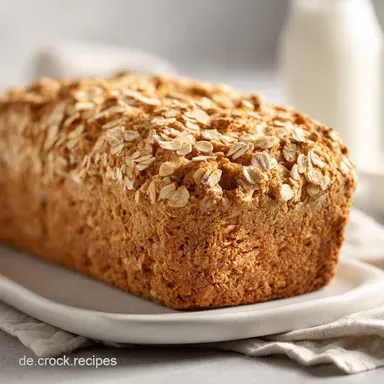 Haferflocken Brot Ohne Mehl: Proteinreich in 70 Minuten Rezeptkarte