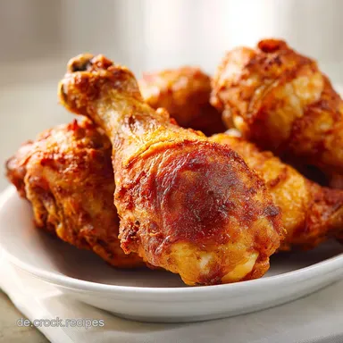 H&auml;hnchenkeule aus dem Airfryer: 30 Min. Rezeptkarte