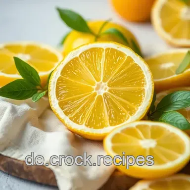 Heiße Zitrone: Omas Rezept für schnelle Gesundheit! Rezeptkarte