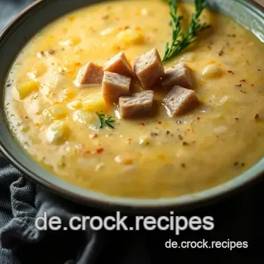 Herzhafte Hack Käse Lauch Suppe: Die perfekte Wohlfühlsuppe für kalte Tage Rezeptkarte