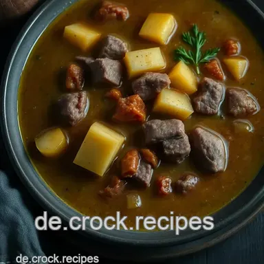 Herzhafte Hackfleisch-Lauch-Suppe: Einfach und Lecker für die Familie Rezeptkarte