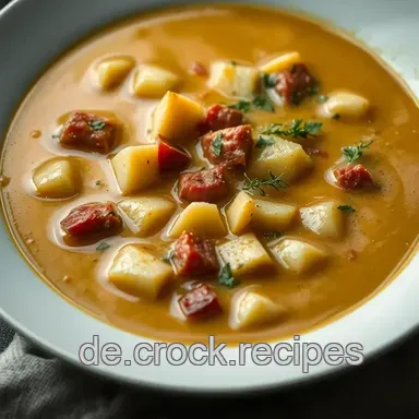Herzhafte Kartoffelsuppe mit Speck und Kräutern: Ein Wohlfühl-Rezept Rezeptkarte