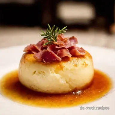 Herzhafte Quarkb&auml;llchen Omas Geheimrezept mit Speck Rezeptkarte