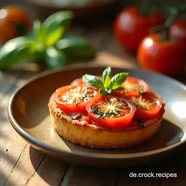 Rezept fr selbst gemachte Tomatentarte Mein ProfiTrick f&uuml;r den knusprigen Boden Rezeptkarte