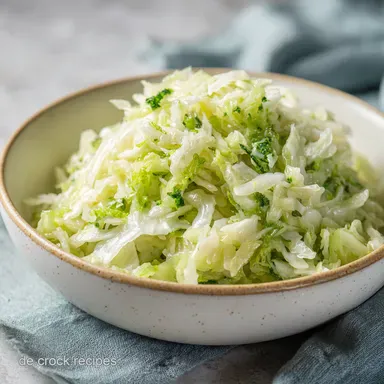 Wei&szlig;krautsalat wie vom Imbiss: Omas Geheimrezept!