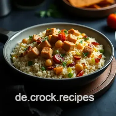 Orientalischer Couscous-Topf mit Hähnchen: Einfach & Herzhaft! Rezeptkarte