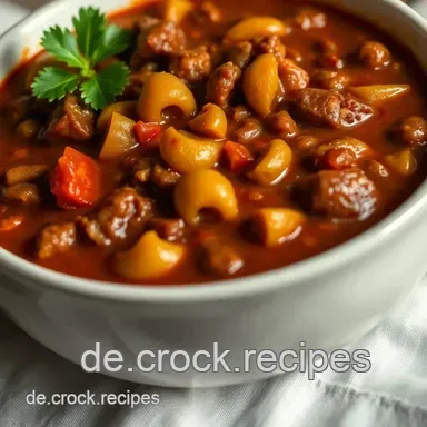 Herzhaftes Chili con Carne: Ein Klassiker für die ganze Familie Rezeptkarte