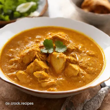 Schnelles Rezept Chicken Curry Indischer Genuss f&uuml;r Feierabend Rezeptkarte