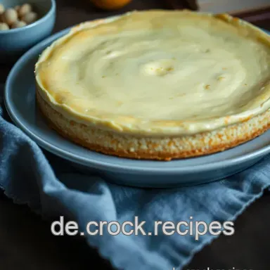 Himmlischer Käsekuchen Rezept: Klassischer Käsekuchen für jeden Anlass Rezeptkarte