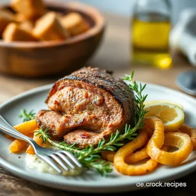 Hirschbraten Rezept: Omas Geheimnis für zarten Genuss! Rezeptkarte