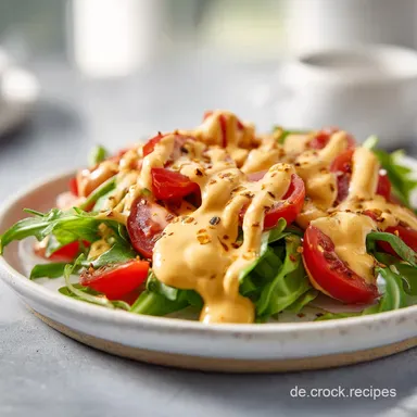 Honig-Senf-Dressing: Cremiges Rezept f&uuml;r 4 Portionen