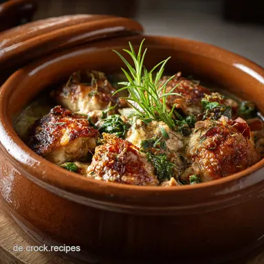 Zarter J&auml;gertopf mit Pollo Fino Deutsches Seelenfutter Rezeptkarte