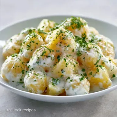 Kartoffelsalat mit Joghurt f&uuml;r 4 Personen