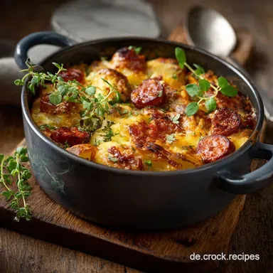 Kartoffeltopf Toskana Rustikales Soulfood mit Salsiccia Rezeptkarte