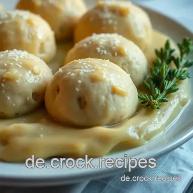 Klassische Semmelknödel Rezept: Ein traditionelles bayerisches Highlight Rezeptkarte