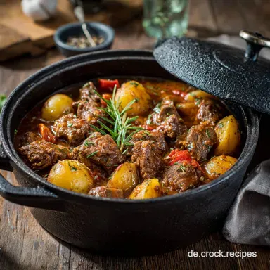 Bauerntopf Rezept Herzhafter Eintopf mit Hackfleisch Kartoffeln Rezeptkarte