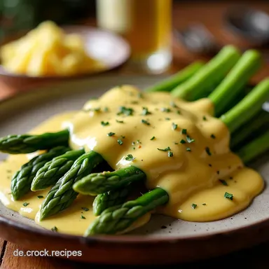 Spargel kochen klassisch I Beste Mein liebstes Rezept mit Sauce Hollandaise Rezeptkarte