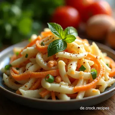 Omas Krautsalat Rezept Knackiger Coleslaw einfach selber machen Rezeptkarte