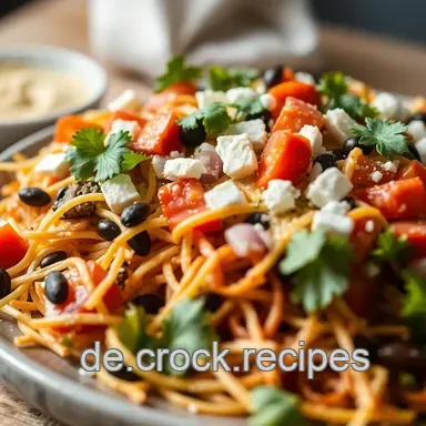 Knackiger Taco Salat: Mein blitzschnelles Fiesta-Rezept! Rezeptkarte