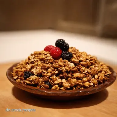 Granola selber machen I Beste Mein KnusperRezept f&uuml;r 2025 Rezeptkarte