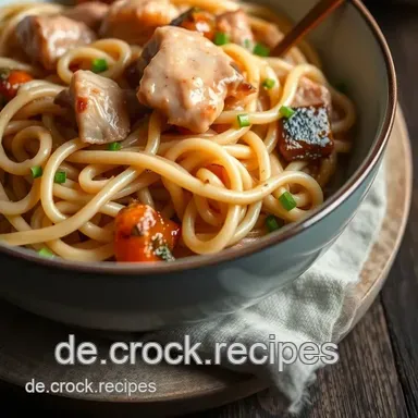 Knusprig gebratene Nudeln mit Ente – Mein asiatisches Wohlfühlrezept Rezeptkarte