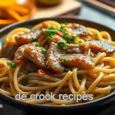 Knusprig gebratene Nudeln mit Ente &ndash; Mein asiatisches Wohlf&uuml;hlrezept