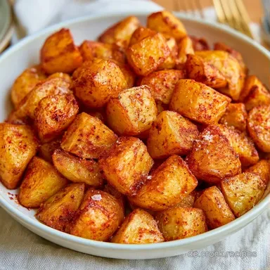 Knusprige Kartoffeln im Airfryer: 25 Min Rezeptkarte