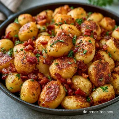 Bratkartoffeln aus rohen Kartoffeln f&uuml;r 2 Rezeptkarte