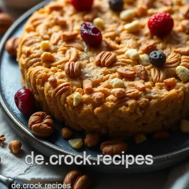 Gesunde Snacks zum Mitnehmen: Knusprige Müsliriegel mit Nüssen Rezeptkarte