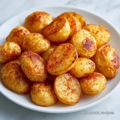 Ofen Bratkartoffeln f&uuml;r 4 Personen Rezeptkarte