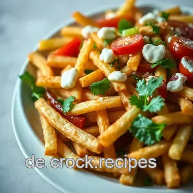 Curly Fries Salat: Knusprig, Lecker & Einfach! Mein Rezept Rezeptkarte
