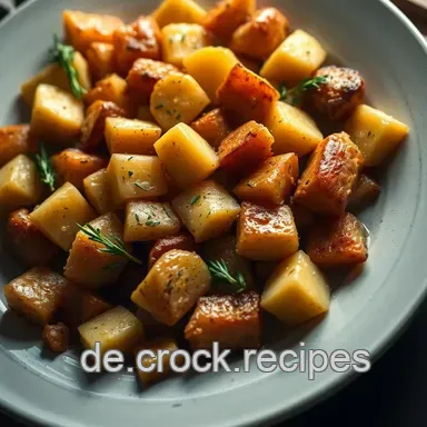 Köstliche Ofenkartoffeln: Mein Geheimrezept für die perfekte Beilage Rezeptkarte