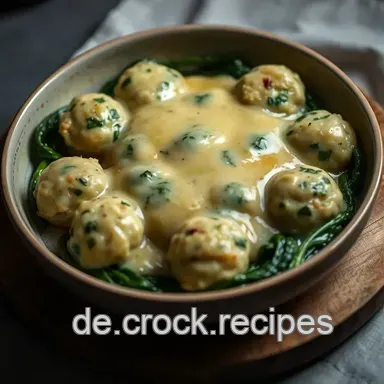 Köstliche Spinatknödel mit aromatischer Butter-Salbei-Sauce Rezeptkarte