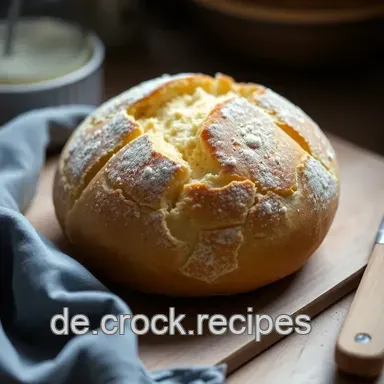 Krustiges Bauernbrot backen: Ein Stück Heimat für dein Zuhause Rezeptkarte