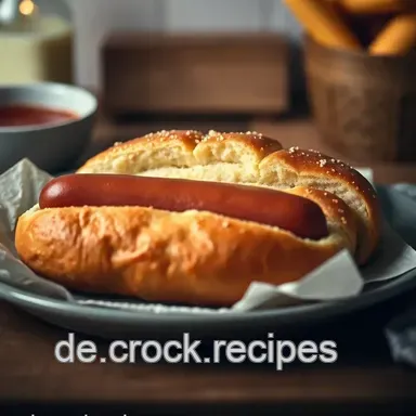 Fluffige Hot Dog Weckerl: Das perfekte Brötchen für deine Grillparty Rezeptkarte