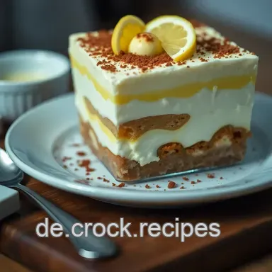 Erfrischendes Limoncello Tiramisu Rezept: Ein italenischer Traum Rezeptkarte