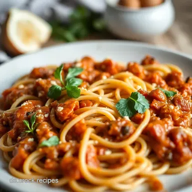 Linsen Bolognese: Mein liebstes vegetarisches Soulfood!