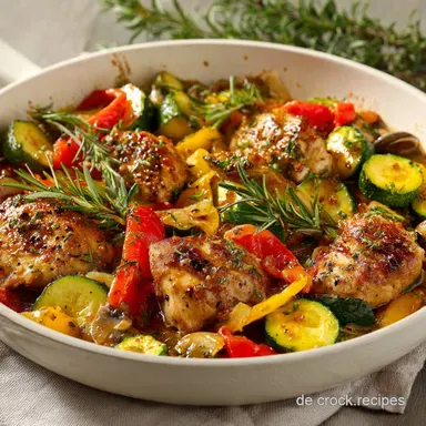 Low Carb Gericht mit H&auml;hnchen in 20 Min Rezeptkarte