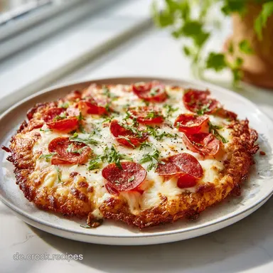 Rezept Low Carb Sch&uuml;ttelpizza in 40 Minuten zubereitet Rezeptkarte
