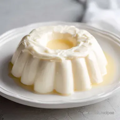 Vanillepudding Mousse Rezept f&uuml;r 4 Portionen Rezeptkarte