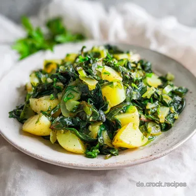 Mangold mit Kartoffeln: Kroatisches Rezept in 35 Minuten