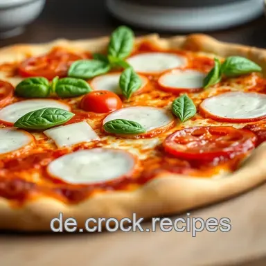 Margherita Pizza Rezept: Bella Italia für Zuhause! Rezeptkarte