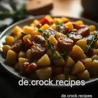 Matjes Bratkartoffeln – Ein herzhaftes norddeutsches Gericht Rezeptkarte