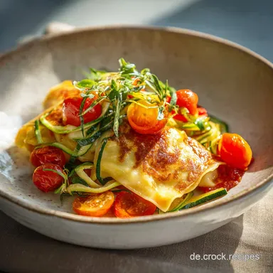 Maultaschen mit Zucchini: Knusprige Pfanne in 25 Minuten Rezeptkarte