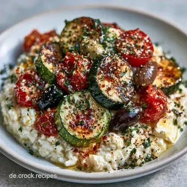 Mediterrane Zucchini-Pfanne Mit Feta Rezeptkarte