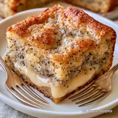 Mohnkuchen mit Pudding f&uuml;r 15 St&uuml;cke