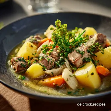 M&ouml;hreneintopf: Omas bestes Rezept Norddeutscher Seelenw&auml;rmer Rezeptkarte