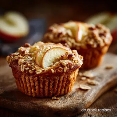 M&uuml;sliMuffins mit Apfel Saftiges Fr&uuml;hst&uuml;cksRezept zum Mitnehmen